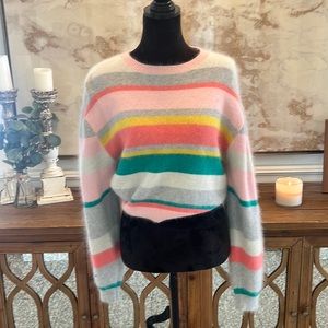Rebecca taylor striped taylor sweater